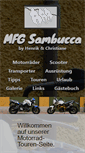 Mobile Screenshot of mfg-sambucca.de